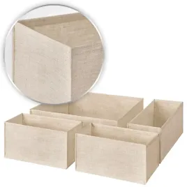 podzielne-materialowe-organizery-idealne-do-szuflady-polki-4-sztuki-bezowy