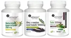 alergia-czarnuszka-tulsi-kwercetyna-aliness-astma-odpornosc