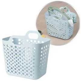 praktyczny-elastyczny-kosz-na-pranie-z-uchwytami-niebieski-pojemny-24-l
