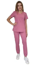 komplet-medyczny-brudny-roz-casual-premium-roz-3xl