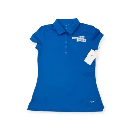 bluzka-damska-polo-z-krotki-rekawem-niebieska-nike-m