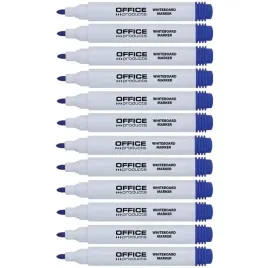 marker-office-products-do-tablic-niebieski-okragly-1-3mm-szybkoschnacy-12sz