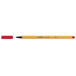 marker-cienkopis-mazak-pisak-czerwony-0-4mm-stabilo-point-88