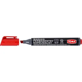 marker-permanentny-napelnialny-ze-scieta-koncowka-czerwony