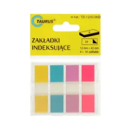 zakladki-indeksujace-taurus-plastikowe-12x43mm-4x35-zakladek