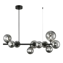 lampa-wiszaca-zyrandol-czarny-szklane-dymione-kule-do-salonu-10-pkt-milagro