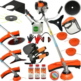 kosa-spalinowa-kosiarka-podkaszarka-zylkowa-tarcza-maska-ochronna-pojemnik