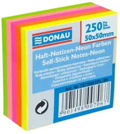 karteczki-samoprzylepne-bloczek-donau-neonowe-kostka-50x50mm-250-szt