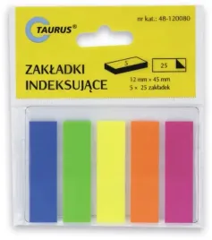 zakladki-indeksujace-folia-pp-12x45mm-5x25-kartek-znaczniki-samoprzylepne