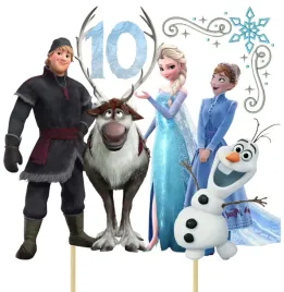 topper-ozdoba-dekoracja-na-tort-elsa-kraina-lodu-elza-frozen-10-urodziny
