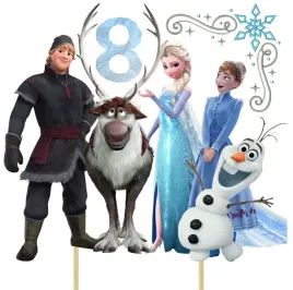 topper-ozdoba-dekoracja-na-tort-elsa-kraina-lodu-elza-frozen-8-urodziny