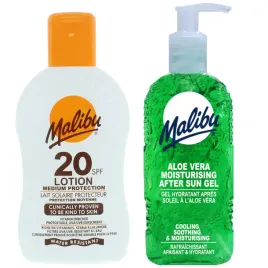malibu-spf20-wodoodporny-balsam-200ml-aloe-zel-po-opalaniu-200ml
