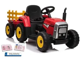 traktor-na-akumulator-z-przyczepka-pilot-137cm-12v-miekkie-kola-eva-tablice