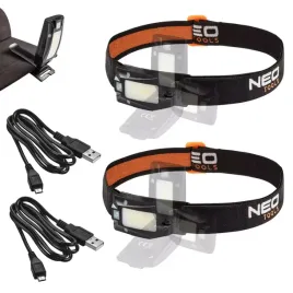 2-x-neo-latarka-czolowa-usb-180-lm-cob-led-czujnik-ruchu