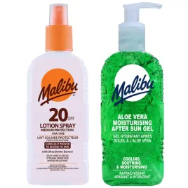 malibu-spf20-wodoodporny-spray-200ml-aloe-zel-po-opalaniu-200ml