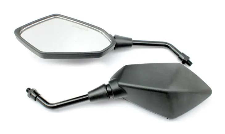 LUSTERKA MOTOCYKLOWE ZESTAW SKUTER M10 2SZT UNIWERSALNE SKUTER QUAD