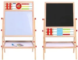 drewniana-tablica-magnetyczna-kredowa-liczydlo-4w1