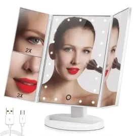 lusterko-diody-22-led-kosmetyczne-powiekszajace-3x-podswietlane-rozkladane