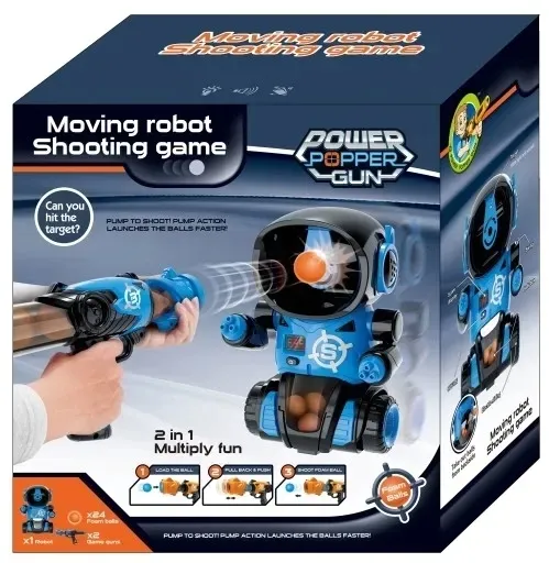 robot-cel-do-strzelania-gra-2-pistolety-na-kulki-stan-nowy-marka-inna