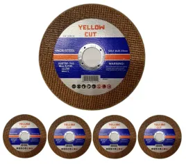 tarcze-do-ciecia-metalu-125-1-yellow-cut-miodowa-5-sztuk