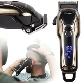 bezprzewodowa-maszynka-do-wlosow-kemei-barber-usb