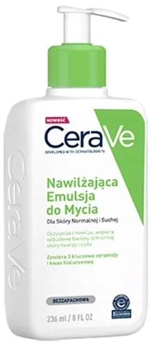 CERAVE Nawilżająca emulsja do mycia CERAMIDY 236ml