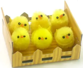 kurczaki-wielkanocne-3cm-wielkanoc-kurczak-zolty-6-sztuk-kura-ozdoba-stroik