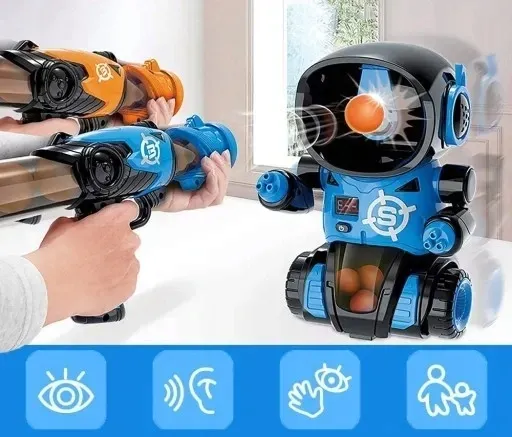 gra-strzelanie-do-celu-robot-2-pistolety