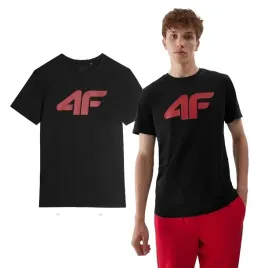 4f-t-shirt-meski-aw23ttshm0877-czarna-rozmiar-m