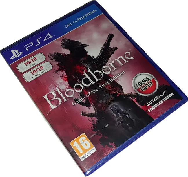 BLOODBORNE GAME OF THE YEAR EDITION GOTY / NOWA / PL / PS4