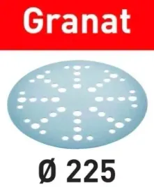 krazki-papiery-scierne-granat-d225-8-p100g-festool