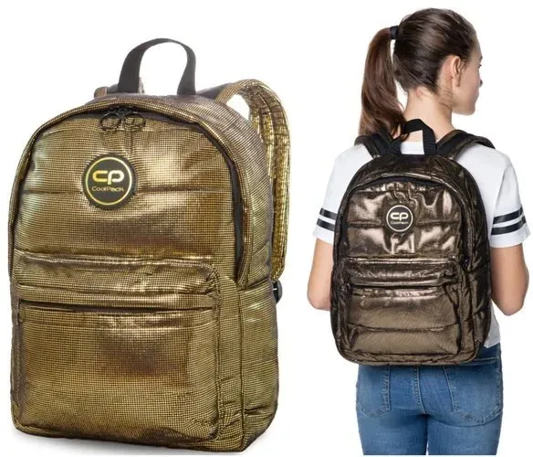 miejski-plecak-coolpack-ruby-gold-glam-zloty