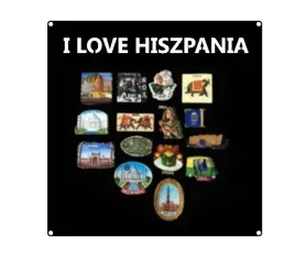 tablica-metalowa-kwadratowa-na-magnesy-turystyczne-napis-i-love-hiszpania