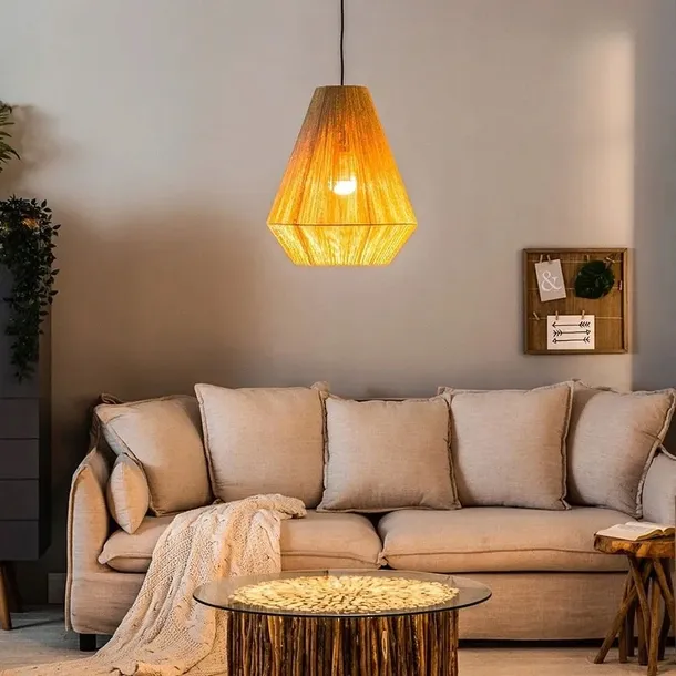 lampa-wiszaca-boho-naturalna-braz-brazowa-sznurek-jutowy-toolight-pomieszczenie-biuro-jadalnia-korytarz-schody-kuchnia-lazienka-pokoj-dzieciecy-salon-sypialnia