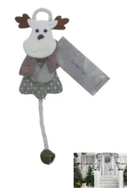 zawieszka-na-choinke-klamke-renifer-z-dzwoneczkami