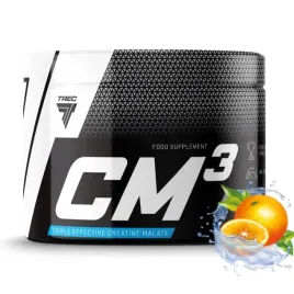 trec-cm3-powder-kreatyna-jablczan-250g-pomarancza