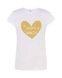 t-shirt-damski-bialy-zlota-babcia-roz-xxl