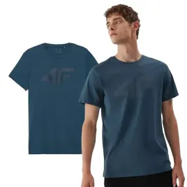 4f-t-shirt-meski-aw23ttshm0877-niebieska-rozmiar-m