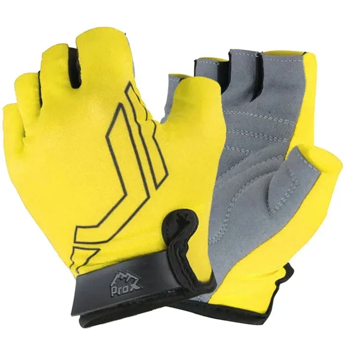 rekawiczki-rowerowe-krotkie-prox-basic-fluo-xs