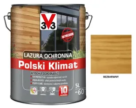 lazura-v33-polski-klimat-10-lat-5-l-odporny-bezbarwny-satyna