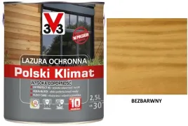 lazura-v33-polski-klimat-10-lat-25-l-odporny-bezbarwny-satyna