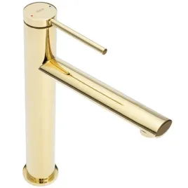 bateria-umywalkowa-stojaca-kran-rea-oval-zlota-w-polysku-wysoka-gold