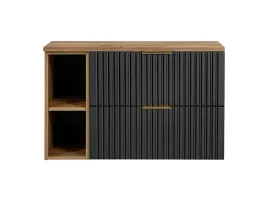 czarna-szafka-pod-umywalke-100-cm-z-blatem-i-regalem-ryflowane-szuflady