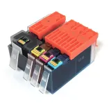 4x-tusze-do-drukarki-hp-officejet-6500a-plus-chip-kolor-czarny-black-czerwony-magenta-niebieski-cyan-zolty-yellow-zestaw