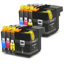 8x-tusze-do-drukarki-brother-dcp-j100-dcp-j105-mfc-j200-lc529xl-lc525xl