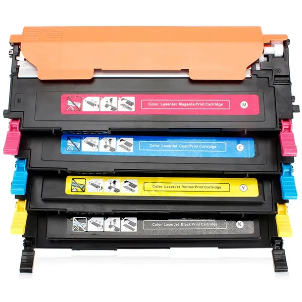4x TONER do SAMSUNG CLP320 CLP325 CLX3180 CLX3185