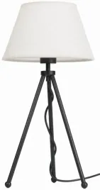 lampa-stojaca-czarna-neptun-mini-z-lnianym-abazurem-karo