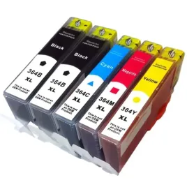 5x-tusze-do-drukarki-hp-deskjet-3520-photosmart-5524-5510-5520-hp-364-xl