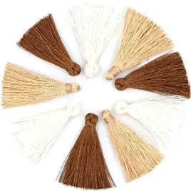 zawieszka-chwost-pompon-fredzel-poliestrowy-ecru-bezowy-brazowy-mix-9szt