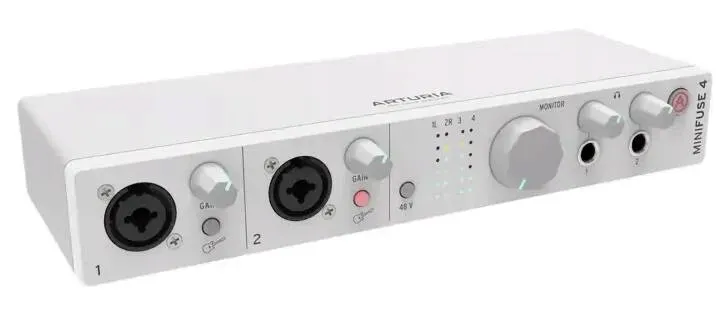 arturia-minifuse-4-white-interfejs-usb-mega-soft-stan-nowy-kolor-bialy